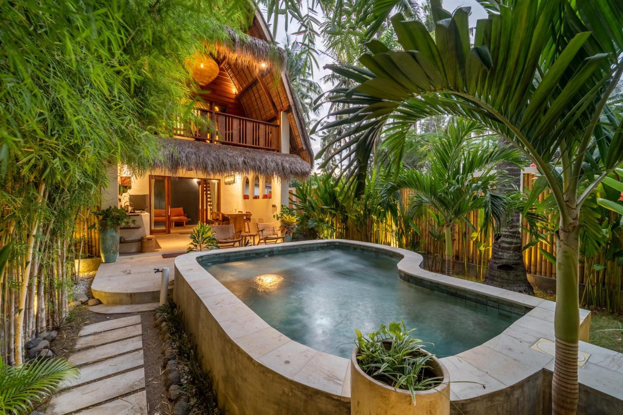 La Villa Loca Gili Air Eksteriør billede
