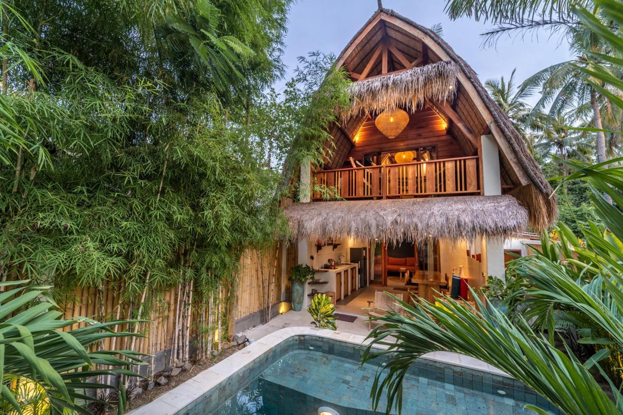 La Villa Loca Gili Air Eksteriør billede