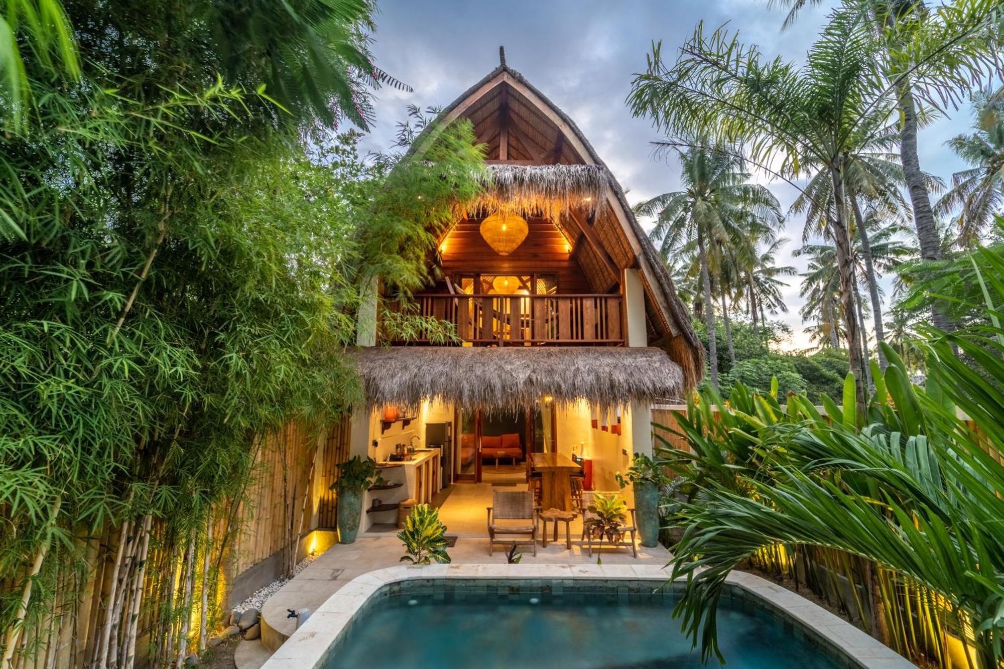 La Villa Loca Gili Air Eksteriør billede